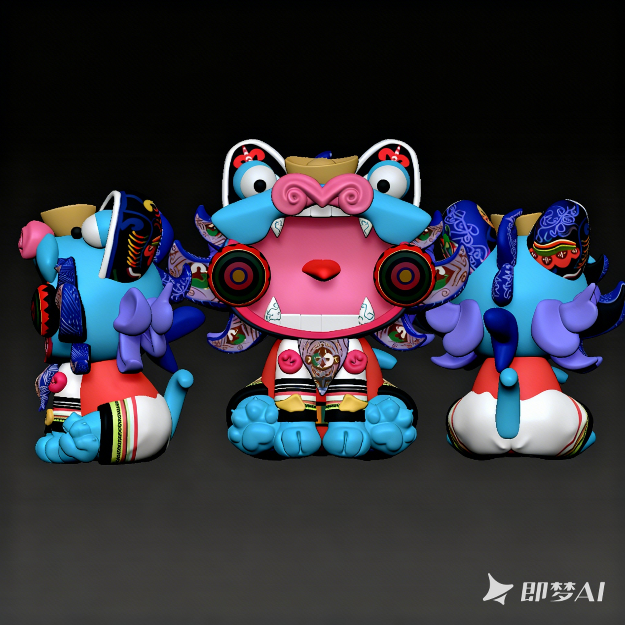 瓦绣翻天啦角色定稿