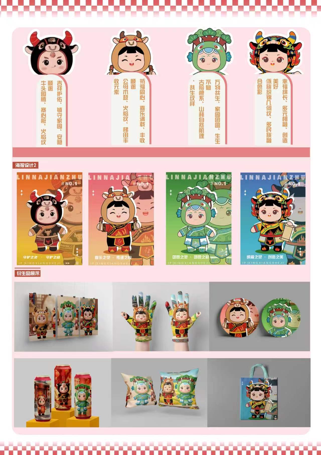 司莫拉四福守护角色成果展板