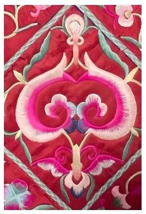 苗族桃花纹来源图