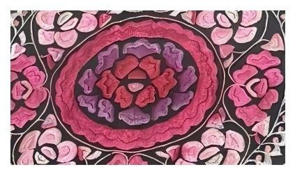 彝族索玛花纹来源图