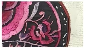 彝族牡丹纹来源图